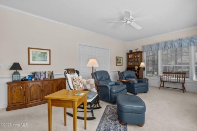 Lovely one level brick cottage on 14th hole of the Holly Course on Pinewild Country Club of Pinehurst in North Carolina - for sale on GolfHomes.com, golf home, golf lot