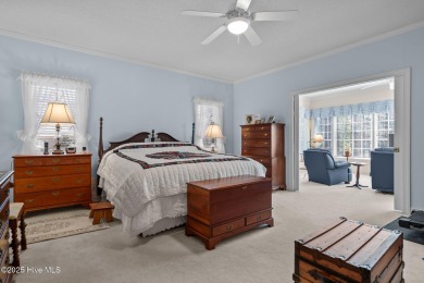 Lovely one level brick cottage on 14th hole of the Holly Course on Pinewild Country Club of Pinehurst in North Carolina - for sale on GolfHomes.com, golf home, golf lot