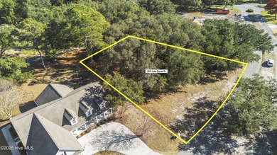 Build your custom dream home in the amenity rich, water front on Lockwood Folly Country Club in North Carolina - for sale on GolfHomes.com, golf home, golf lot