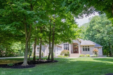 Custom 5 bedroom home on 1.71 acres with mature wooded nature on Bear Slide Golf Club in Indiana - for sale on GolfHomes.com, golf home, golf lot
