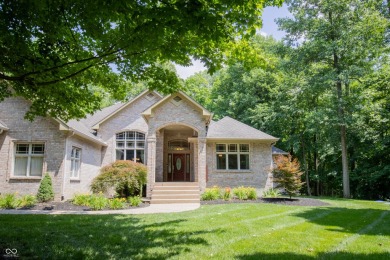 Custom 5 bedroom home on 1.71 acres with mature wooded nature on Bear Slide Golf Club in Indiana - for sale on GolfHomes.com, golf home, golf lot