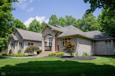 Custom 5 bedroom home on 1.71 acres with mature wooded nature on Bear Slide Golf Club in Indiana - for sale on GolfHomes.com, golf home, golf lot