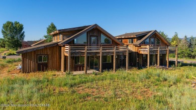 Stunning modern mountain home nestled in the renowned Stewart on Star Valley RV Golf Course in Wyoming - for sale on GolfHomes.com, golf home, golf lot