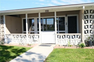 Mutual 1-69K is a lovely west facing unit with an adorable on Leisure World Seal Beach Golf Course in California - for sale on GolfHomes.com, golf home, golf lot