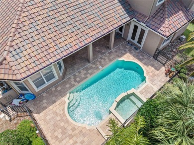 This custom designed 4 bed / 4 bath / 3 car garage home is on Bayou Golf Club in Florida - for sale on GolfHomes.com, golf home, golf lot