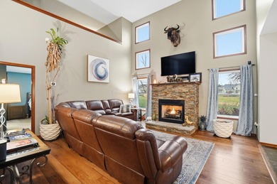 Gorgeous 3-bedroom, 2-bath home located on the 15th hole of the on Delaware Golf Club in Ohio - for sale on GolfHomes.com, golf home, golf lot