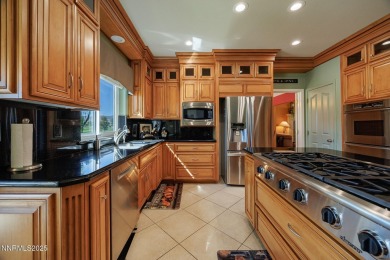 Master the Course on Augusta Court! Exceptional Home on the 6th on Dayton Valley Golf Club At Legado in Nevada - for sale on GolfHomes.com, golf home, golf lot
