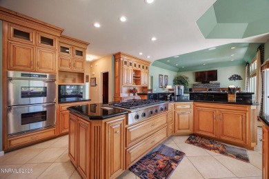 Master the Course on Augusta Court! Exceptional Home on the 6th on Dayton Valley Golf Club At Legado in Nevada - for sale on GolfHomes.com, golf home, golf lot