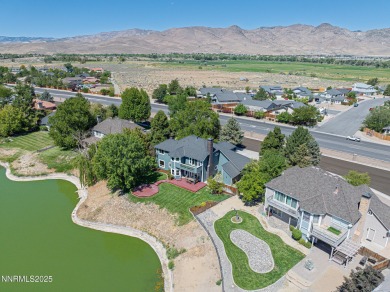 Master the Course on Augusta Court! Exceptional Home on the 6th on Dayton Valley Golf Club At Legado in Nevada - for sale on GolfHomes.com, golf home, golf lot