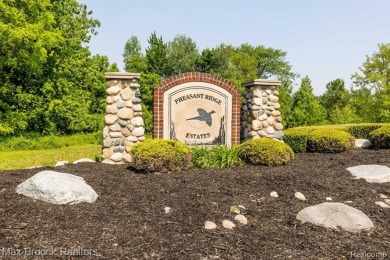 Welcome to Pheasant Ridge Estates! Lot #14 offers the ultimate on Bruce Hills Golf Course in Michigan - for sale on GolfHomes.com, golf home, golf lot