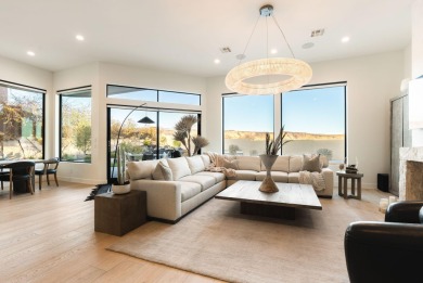 Behind the private gates of The Ledges, this custom home was on The Ledges Golf Club in Utah - for sale on GolfHomes.com, golf home, golf lot