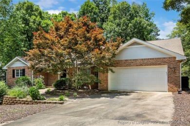 This brick beauty is now available. Located in the gated and on Carolina Trace Country Club in North Carolina - for sale on GolfHomes.com, golf home, golf lot