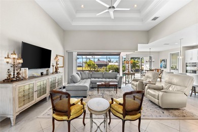 Live the Florida Dream! This stunning custom-built waterfront on Rotonda Golf and Country Club - Long Marsh  in Florida - for sale on GolfHomes.com, golf home, golf lot