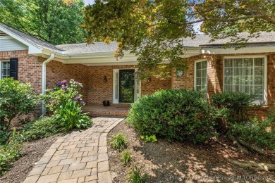 This brick beauty is now available. Located in the gated and on Carolina Trace Country Club in North Carolina - for sale on GolfHomes.com, golf home, golf lot