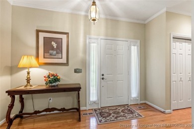 This brick beauty is now available. Located in the gated and on Carolina Trace Country Club in North Carolina - for sale on GolfHomes.com, golf home, golf lot
