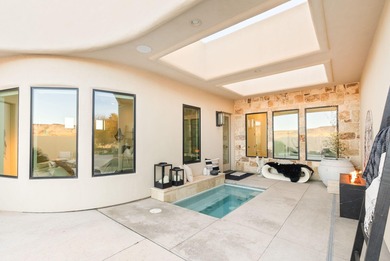 Behind the private gates of The Ledges, this custom home was on The Ledges Golf Club in Utah - for sale on GolfHomes.com, golf home, golf lot