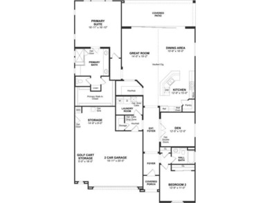 Versatile den can also be used as formal dining room. Stunning on Verrado Golf Club - Victory in Arizona - for sale on GolfHomes.com, golf home, golf lot
