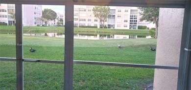 Beautiful GROUND FLOOR  2 bed 2 bath INSIDE CORNER UNIT in an on Sunrise Lakes Phase IV Golf Course in Florida - for sale on GolfHomes.com, golf home, golf lot