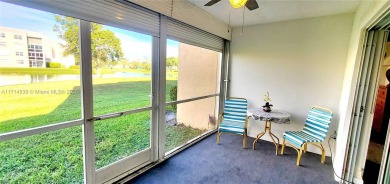 Beautiful GROUND FLOOR  2 bed 2 bath INSIDE CORNER UNIT in an on Sunrise Lakes Phase IV Golf Course in Florida - for sale on GolfHomes.com, golf home, golf lot