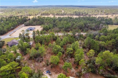 This 1-acre homesite in Citrus Springs is conveniently located on Pine Ridge Community Golf and Country Club in Florida - for sale on GolfHomes.com, golf home, golf lot