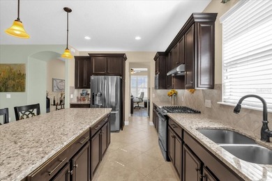 Stunning home in Del Webb Orlando, offering one of the best on Ridgewood Lakes Golf and Country Club in Florida - for sale on GolfHomes.com, golf home, golf lot