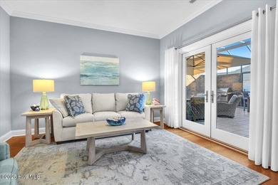 Don't miss out on this move-in ready Florida style home with on Cape Fear National At Brunswick Forest in North Carolina - for sale on GolfHomes.com, golf home, golf lot