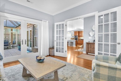 Don't miss out on this move-in ready Florida style home with on Cape Fear National At Brunswick Forest in North Carolina - for sale on GolfHomes.com, golf home, golf lot