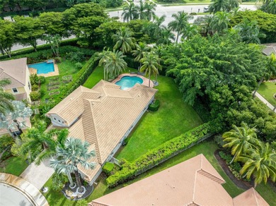 Welcome to Weston Hills! This sought-after floor plan offers 5 on  in Florida - for sale on GolfHomes.com, golf home, golf lot