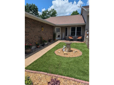 Enjoy easy, one-level living in this beautifully maintained on Terre Du Lac Golf and Country Club in Missouri - for sale on GolfHomes.com, golf home, golf lot