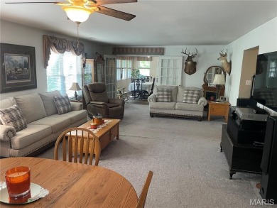 Enjoy easy, one-level living in this beautifully maintained on Terre Du Lac Golf and Country Club in Missouri - for sale on GolfHomes.com, golf home, golf lot