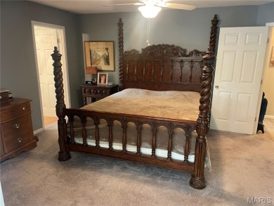 Enjoy easy, one-level living in this beautifully maintained on Terre Du Lac Golf and Country Club in Missouri - for sale on GolfHomes.com, golf home, golf lot