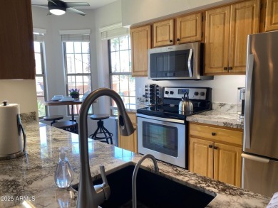 Beautifully FURNISHED ''MIRADA'' model (923 sf).  One bedroom on Sun City Grand Golf Couse and Club in Arizona - for sale on GolfHomes.com, golf home, golf lot