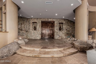 3 acres on 2 prime lots in Apache Peak! Glass walls frame this on Desert Mountain - Outlaw Golf Course in Arizona - for sale on GolfHomes.com, golf home, golf lot