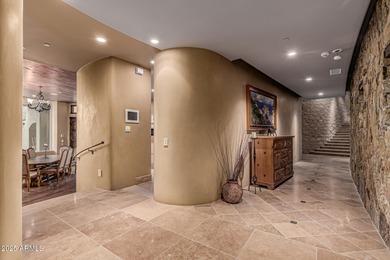 3 acres on 2 prime lots in Apache Peak! Glass walls frame this on Desert Mountain - Outlaw Golf Course in Arizona - for sale on GolfHomes.com, golf home, golf lot