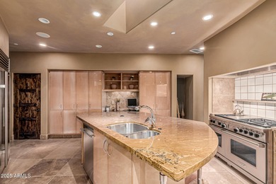 3 acres on 2 prime lots in Apache Peak! Glass walls frame this on Desert Mountain - Outlaw Golf Course in Arizona - for sale on GolfHomes.com, golf home, golf lot