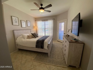 Beautifully FURNISHED ''MIRADA'' model (923 sf).  One bedroom on Sun City Grand Golf Couse and Club in Arizona - for sale on GolfHomes.com, golf home, golf lot