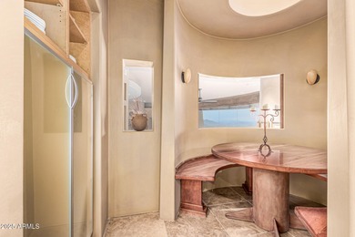 3 acres on 2 prime lots in Apache Peak! Glass walls frame this on Desert Mountain - Outlaw Golf Course in Arizona - for sale on GolfHomes.com, golf home, golf lot