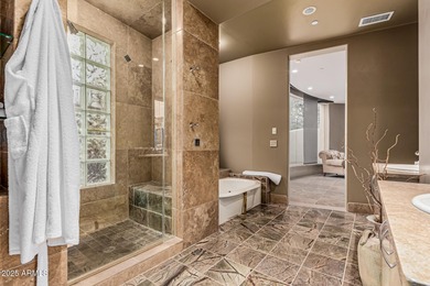 3 acres on 2 prime lots in Apache Peak! Glass walls frame this on Desert Mountain - Outlaw Golf Course in Arizona - for sale on GolfHomes.com, golf home, golf lot