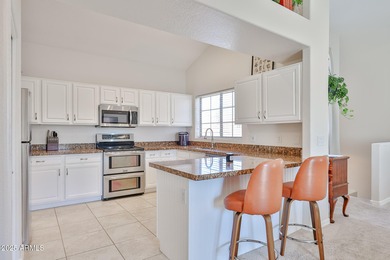 This lovely 2 bedroom, 2 bath townhome with an open layout & on Palm Valley Golf Club  in Arizona - for sale on GolfHomes.com, golf home, golf lot