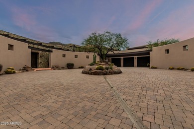 3 acres on 2 prime lots in Apache Peak! Glass walls frame this on Desert Mountain - Outlaw Golf Course in Arizona - for sale on GolfHomes.com, golf home, golf lot