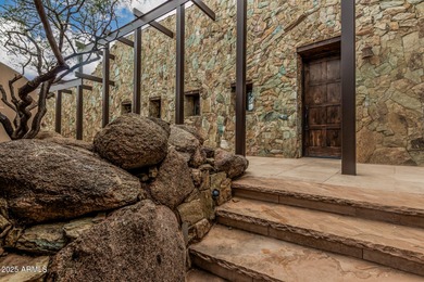 3 acres on 2 prime lots in Apache Peak! Glass walls frame this on Desert Mountain - Outlaw Golf Course in Arizona - for sale on GolfHomes.com, golf home, golf lot