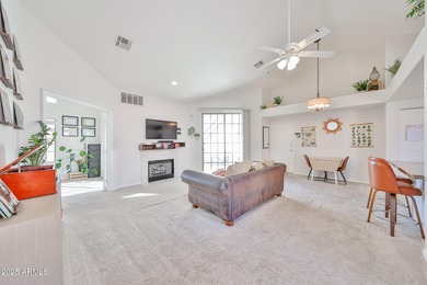 This lovely 2 bedroom, 2 bath townhome with an open layout & on Palm Valley Golf Club  in Arizona - for sale on GolfHomes.com, golf home, golf lot