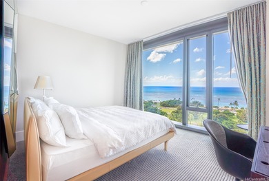 Anaha #1401 is a stunning and spacious 3-bedroom, 3-bath corner on Ala Wai Golf Course in Hawaii - for sale on GolfHomes.com, golf home, golf lot