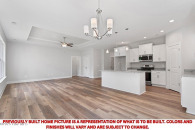 This brand-new home, currently under construction and expected on The Lakes Country Club in North Carolina - for sale on GolfHomes.com, golf home, golf lot