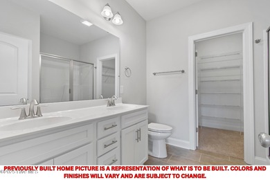 This brand-new home, currently under construction and expected on The Lakes Country Club in North Carolina - for sale on GolfHomes.com, golf home, golf lot