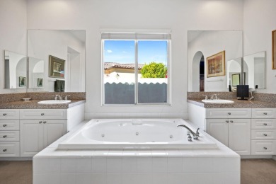 You will never tire of this beautifully landscaped, totally on Mission Hills Golf Club in California - for sale on GolfHomes.com, golf home, golf lot
