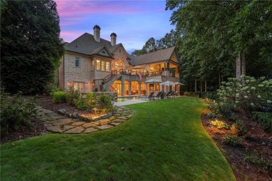 From sunrise over Bryon Lake and the 6th Fairway, to evenings on Echelon Golf Club in Georgia - for sale on GolfHomes.com, golf home, golf lot