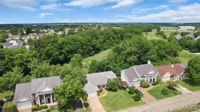The curb appeal of this spacious O'Fallon ranch home is on The Falls Golf Club in Missouri - for sale on GolfHomes.com, golf home, golf lot