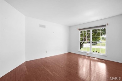 The curb appeal of this spacious O'Fallon ranch home is on The Falls Golf Club in Missouri - for sale on GolfHomes.com, golf home, golf lot