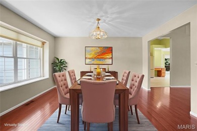 The curb appeal of this spacious O'Fallon ranch home is on The Falls Golf Club in Missouri - for sale on GolfHomes.com, golf home, golf lot